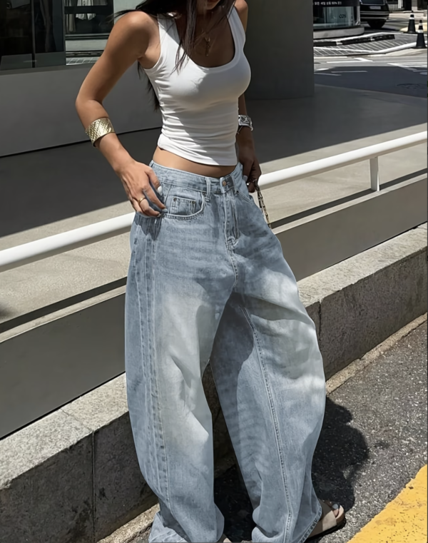 Jean Large Style Américain