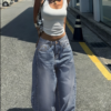 Jean Large Style Américain