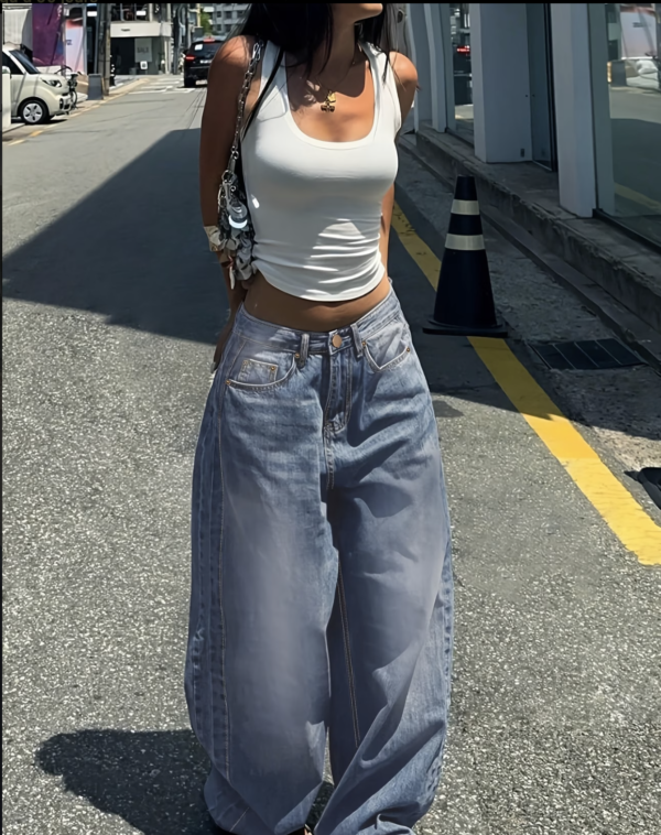 Jean Large Style Américain