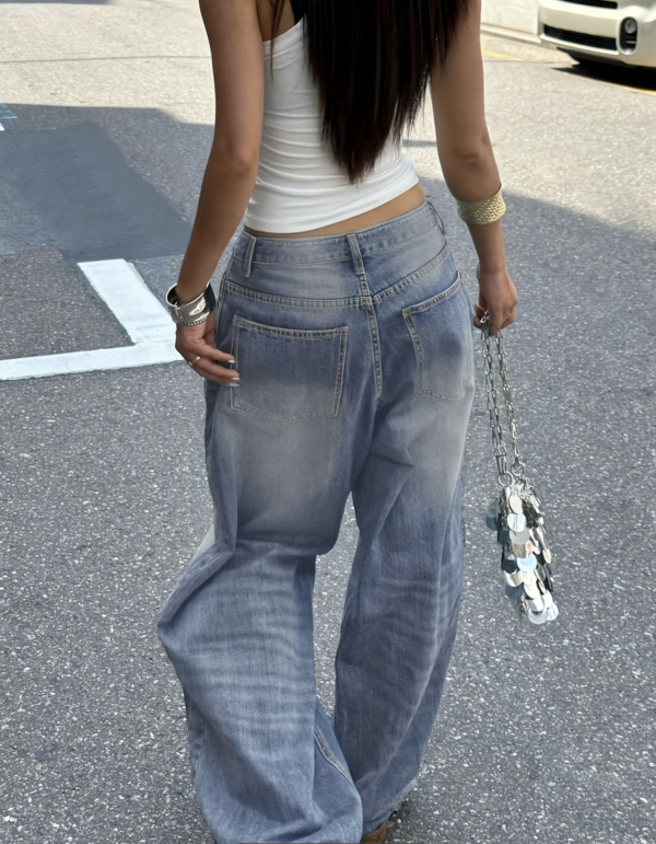 Jean Large Style Américain