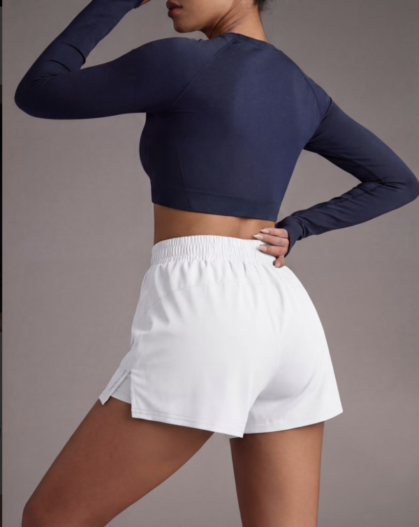 Short de Fitness Double Épaisseur avec Poches