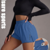 Short de Fitness Double Épaisseur avec Poches