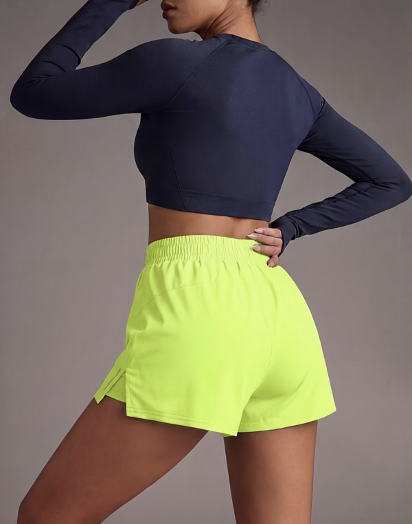 Short de Fitness Double Épaisseur avec Poches