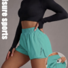 Short de Fitness Double Épaisseur avec Poches