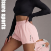 Short de Fitness Double Épaisseur avec Poches