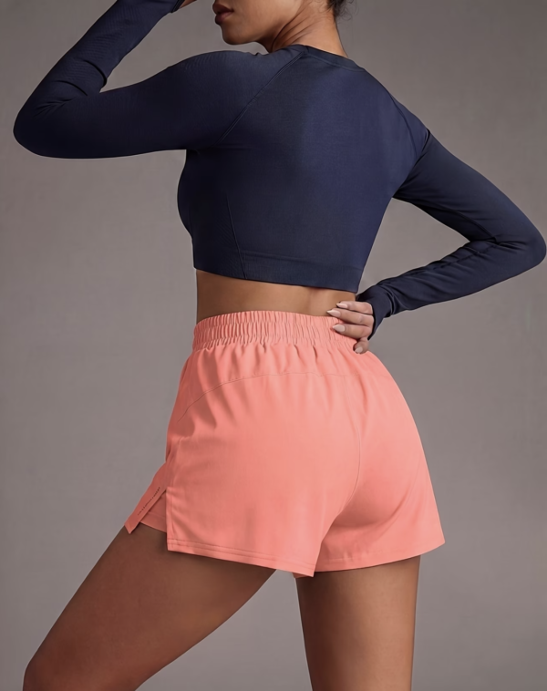Short de Fitness Double Épaisseur avec Poches