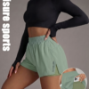 Short de Fitness Double Épaisseur avec Poches