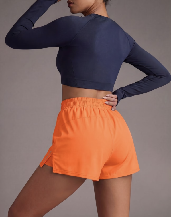Short de Fitness Double Épaisseur avec Poches
