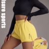 Short de Fitness Double Épaisseur avec Poches