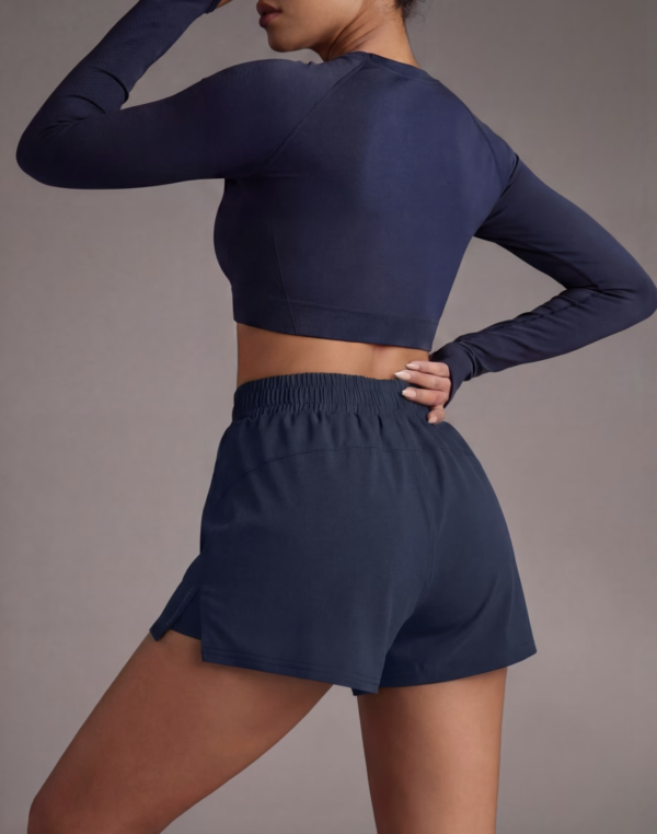 Short de Fitness Double Épaisseur avec Poches