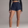 Short de Fitness Double Épaisseur avec Poches
