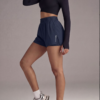 Short de Fitness Double Épaisseur avec Poches