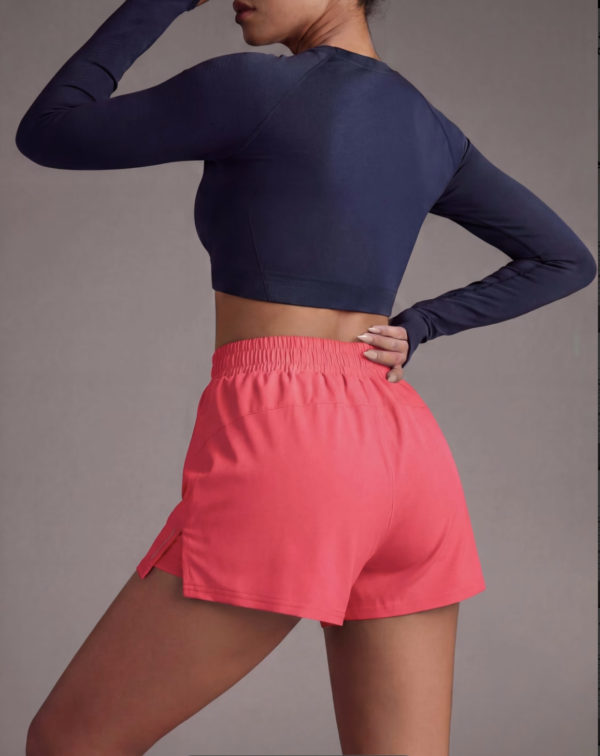 Short de Fitness Double Épaisseur avec Poches