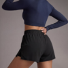 Short de Fitness Double Épaisseur avec Poches