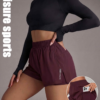 Short de Fitness Double Épaisseur avec Poches