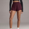 Short de Fitness Double Épaisseur avec Poches