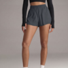 Short de Fitness Double Épaisseur avec Poches