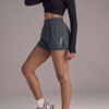 Short de Fitness Double Épaisseur avec Poches