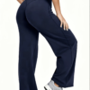 Pantalon Fitness Taille Haute Jambe Large