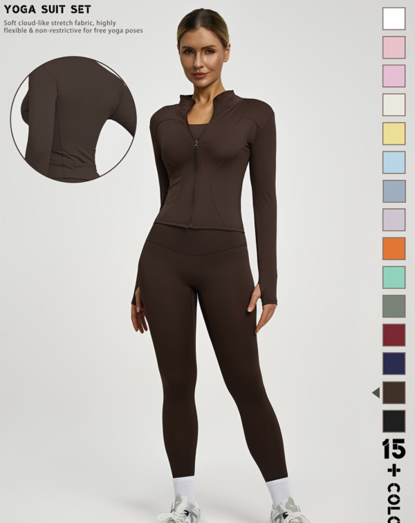 Ensemble de Sport 2 Pièces Veste et Pantalon