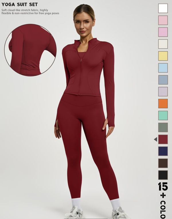 Ensemble de Sport 2 Pièces Veste et Pantalon
