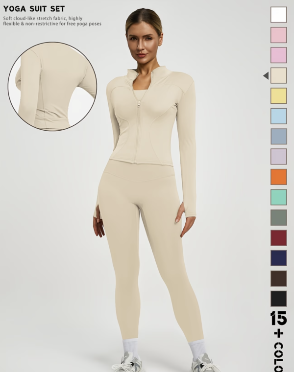 Ensemble de Sport 2 Pièces Veste et Pantalon