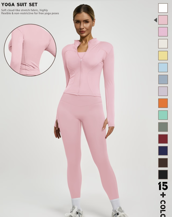 Ensemble de Sport 2 Pièces Veste et Pantalon