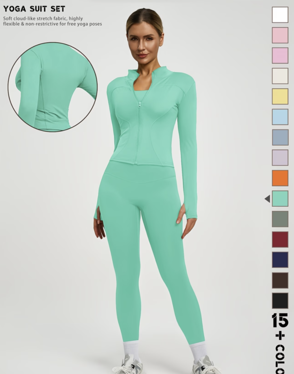 Ensemble de Sport 2 Pièces Veste et Pantalon