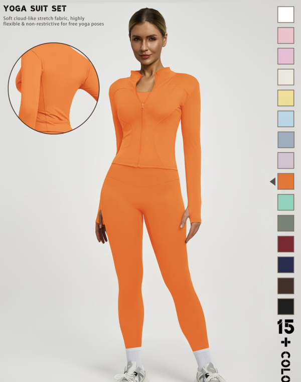 Ensemble de Sport 2 Pièces Veste et Pantalon
