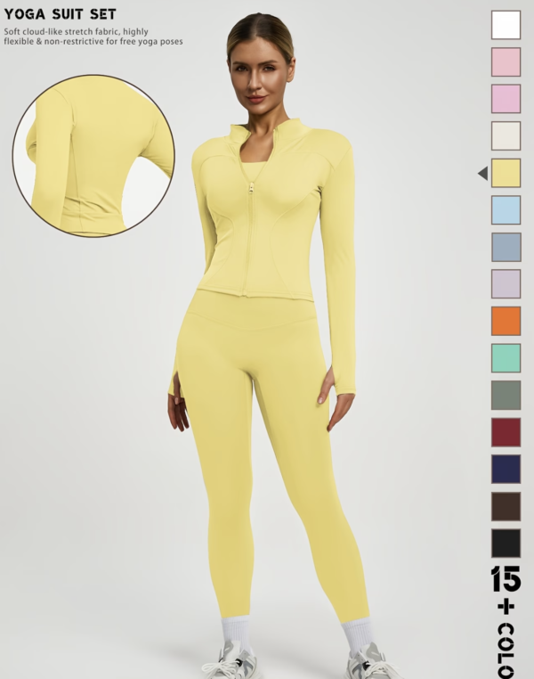 Ensemble de Sport 2 Pièces Veste et Pantalon