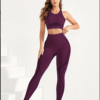 Ensemble de Yoga Basique 2 Pièces Uni