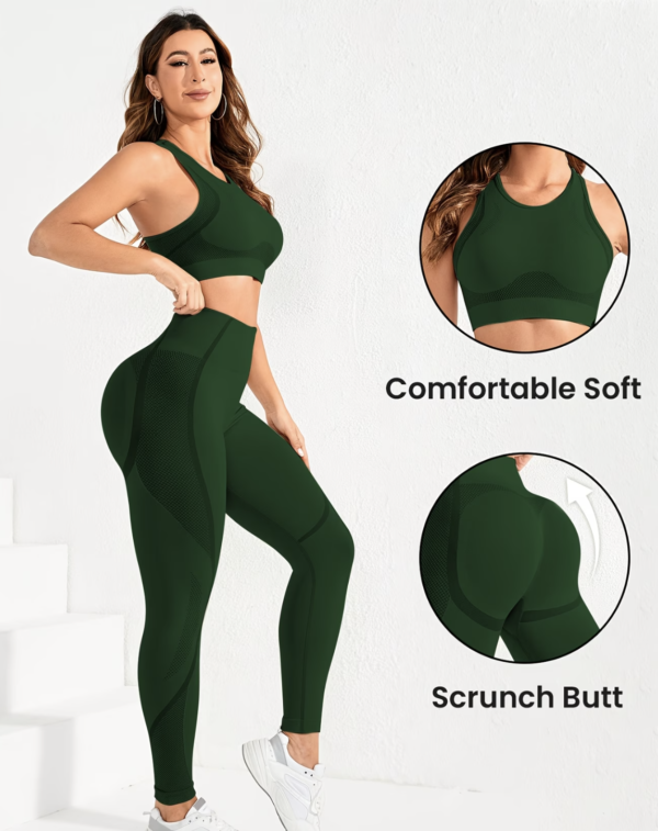 Ensemble de Yoga Basique 2 Pièces Uni