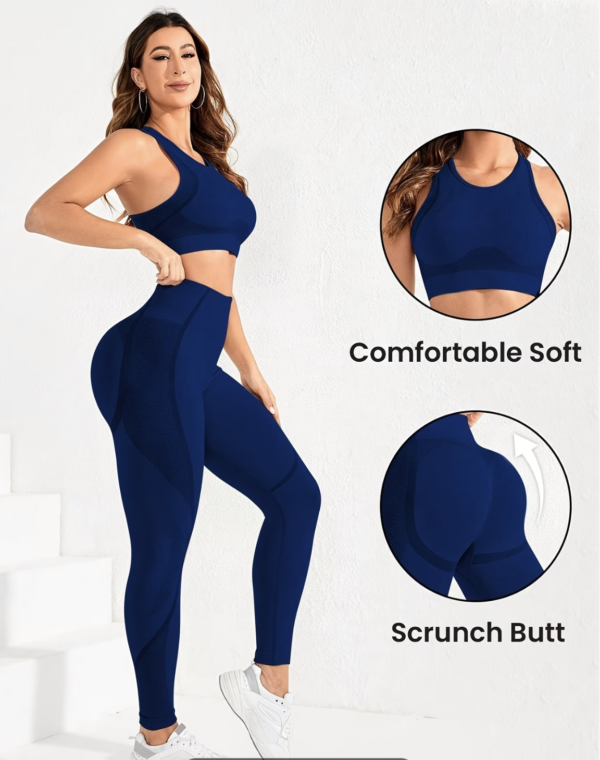 Ensemble de Yoga Basique 2 Pièces Uni