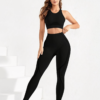 Ensemble de Yoga Basique 2 Pièces Uni