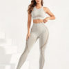 Ensemble de Yoga Basique 2 Pièces Uni