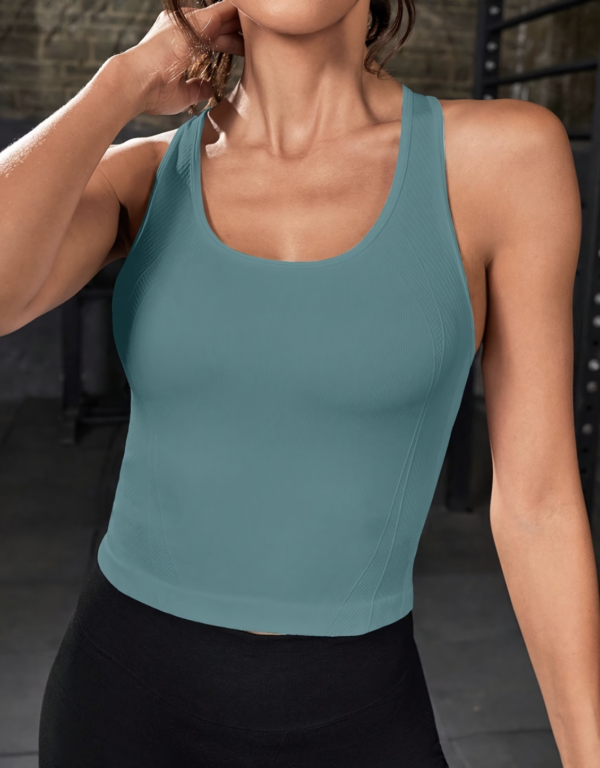 Lot de 3 Débardeurs de Sport Crop Top
