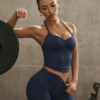 Ensemble de Sport 2 Pièces Col Halter et Short