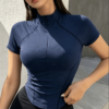 Haut de Sport Demi-Zippé Extérieur