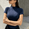 Haut de Sport Demi-Zippé Extérieur