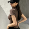Haut de Sport Demi-Zippé Extérieur
