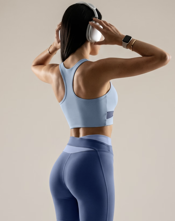 Ensemble de Sport 2 Pièces à Blocs de Couleurs