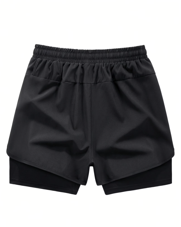 Short de Sport 2-en-1 Double Couche Peak