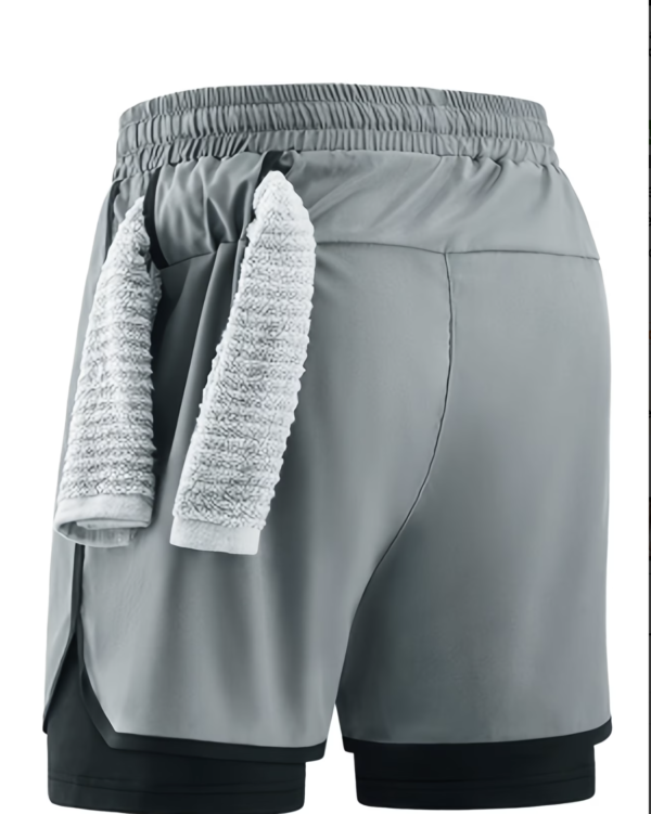Short de Sport 2-en-1 Double Couche Peak