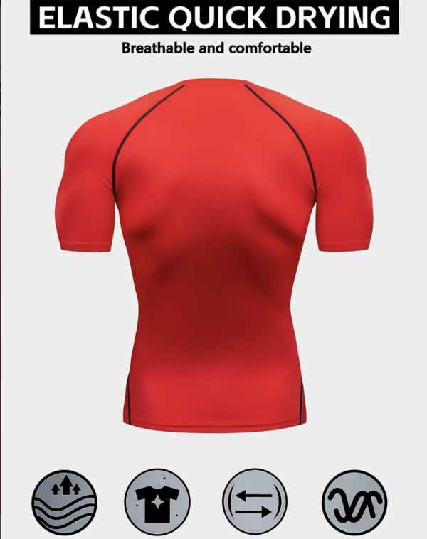 T-Shirt de Compression Homme Haute Performance