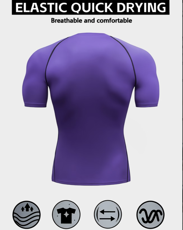 T-Shirt de Compression Homme Haute Performance