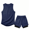 Ensemble de Sport 2 Pièces Débardeur et Short Double Couche