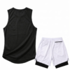 Ensemble de Sport 2 Pièces Débardeur et Short Double Couche