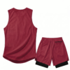 Ensemble de Sport 2 Pièces Débardeur et Short Double Couche