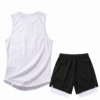 Ensemble de Sport 2 Pièces Débardeur et Short Double Couche