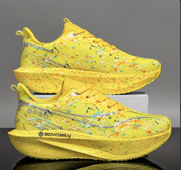Chaussures de Marathon Professionnelles à Plaque en Carbone